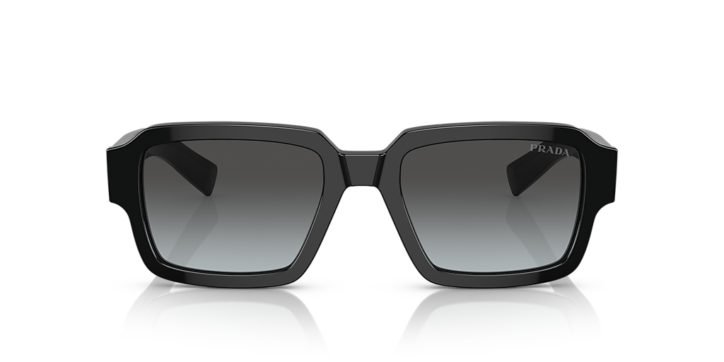 Prada PR 02ZS S (52 - 20) with Grey lenses and Black frame