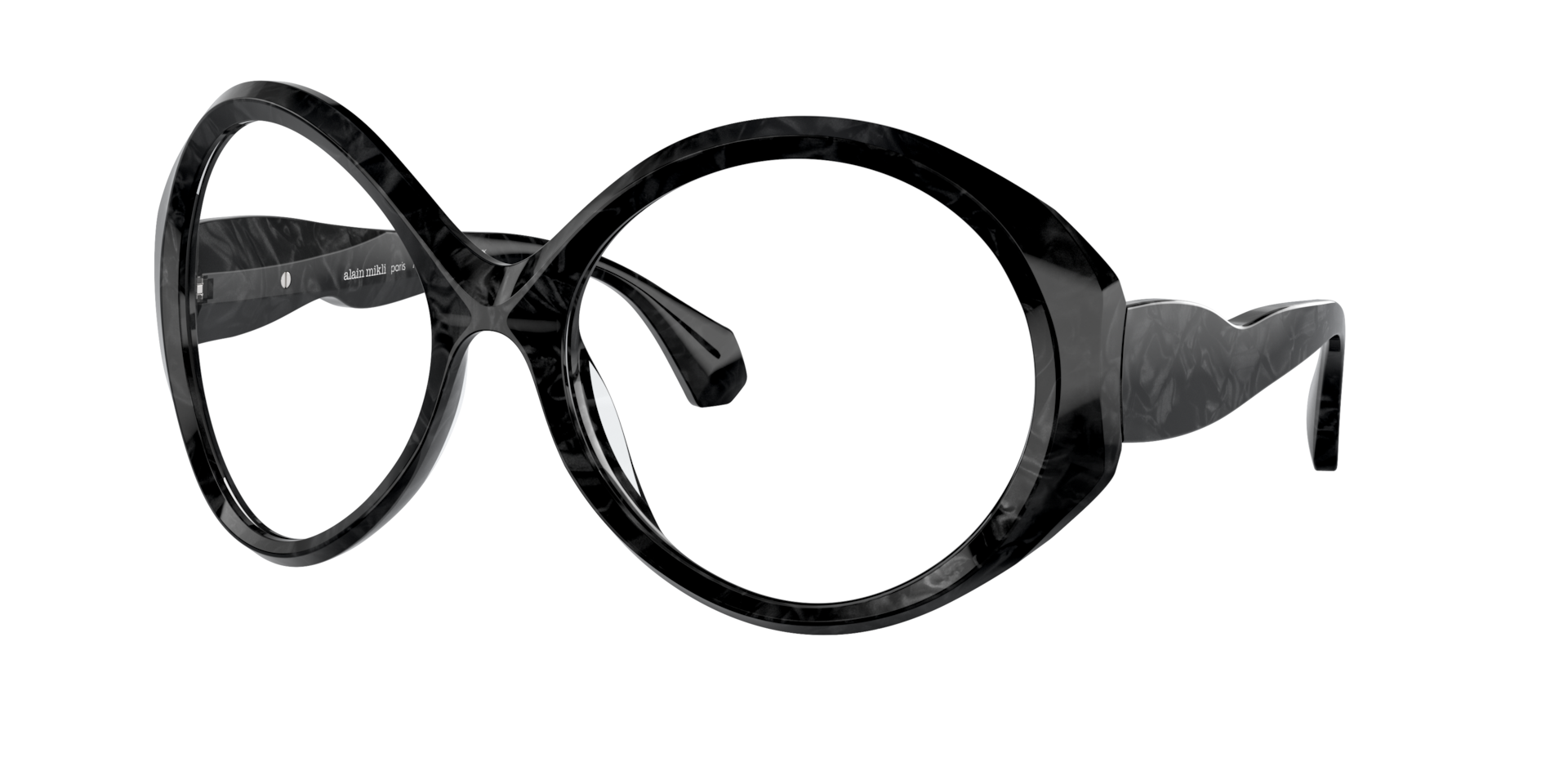 Alain Mikli Woman Sunglass A05503 -  Frame color: Noir Nacree, Lens color: Photo Clear to Emerald Quarz