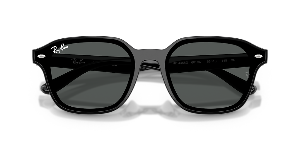 Ray-Ban RB4458D XL (65 - 18) with Grey lenses and Black frame