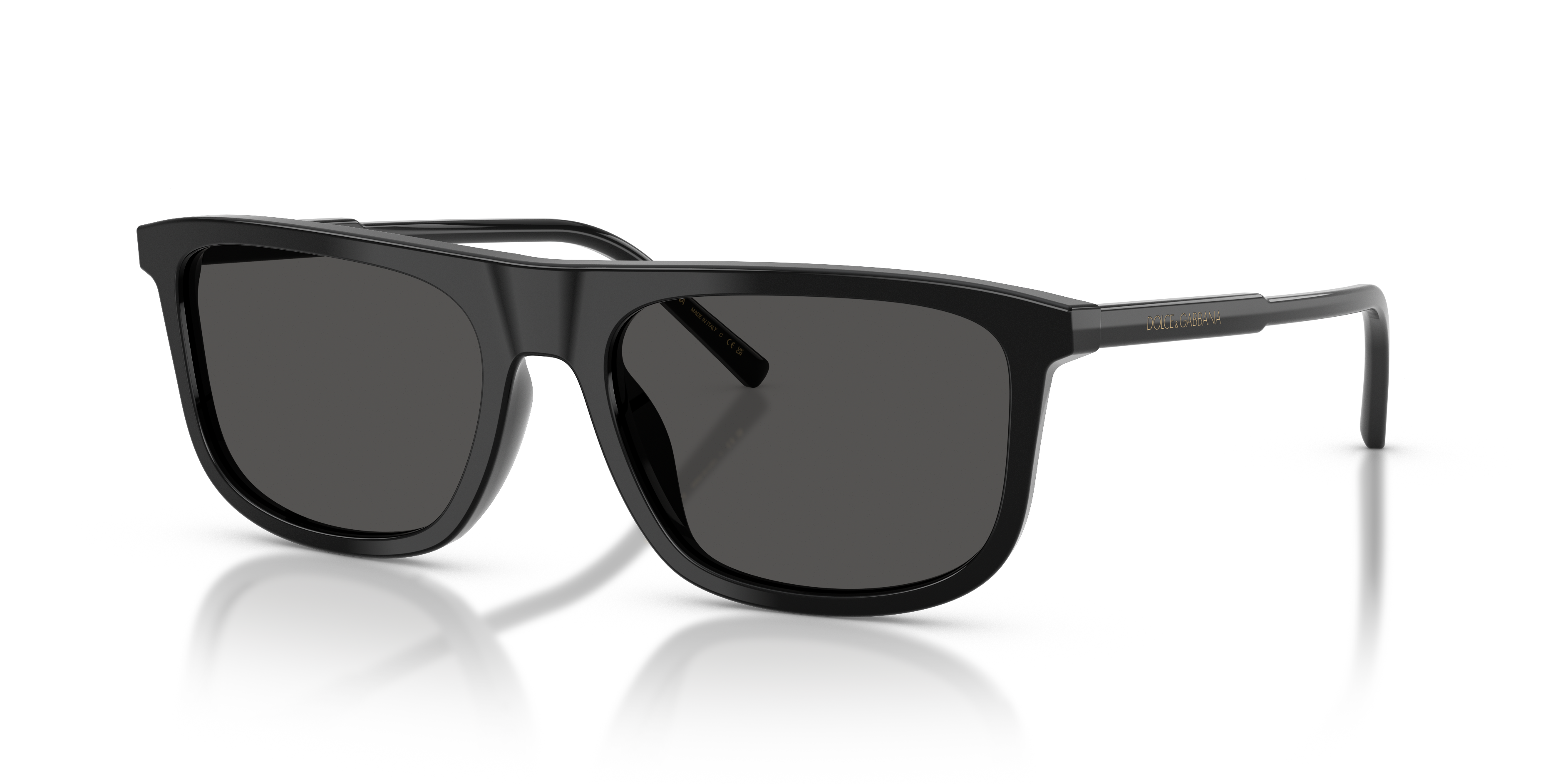 Dolce&Gabbana DG4542 XL (56 - 18) with Grey lenses and Black frame