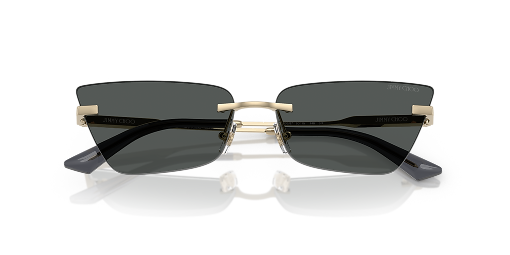 Jimmy Choo JC4012 M (60 - 15) with Grey lenses and Gold frame