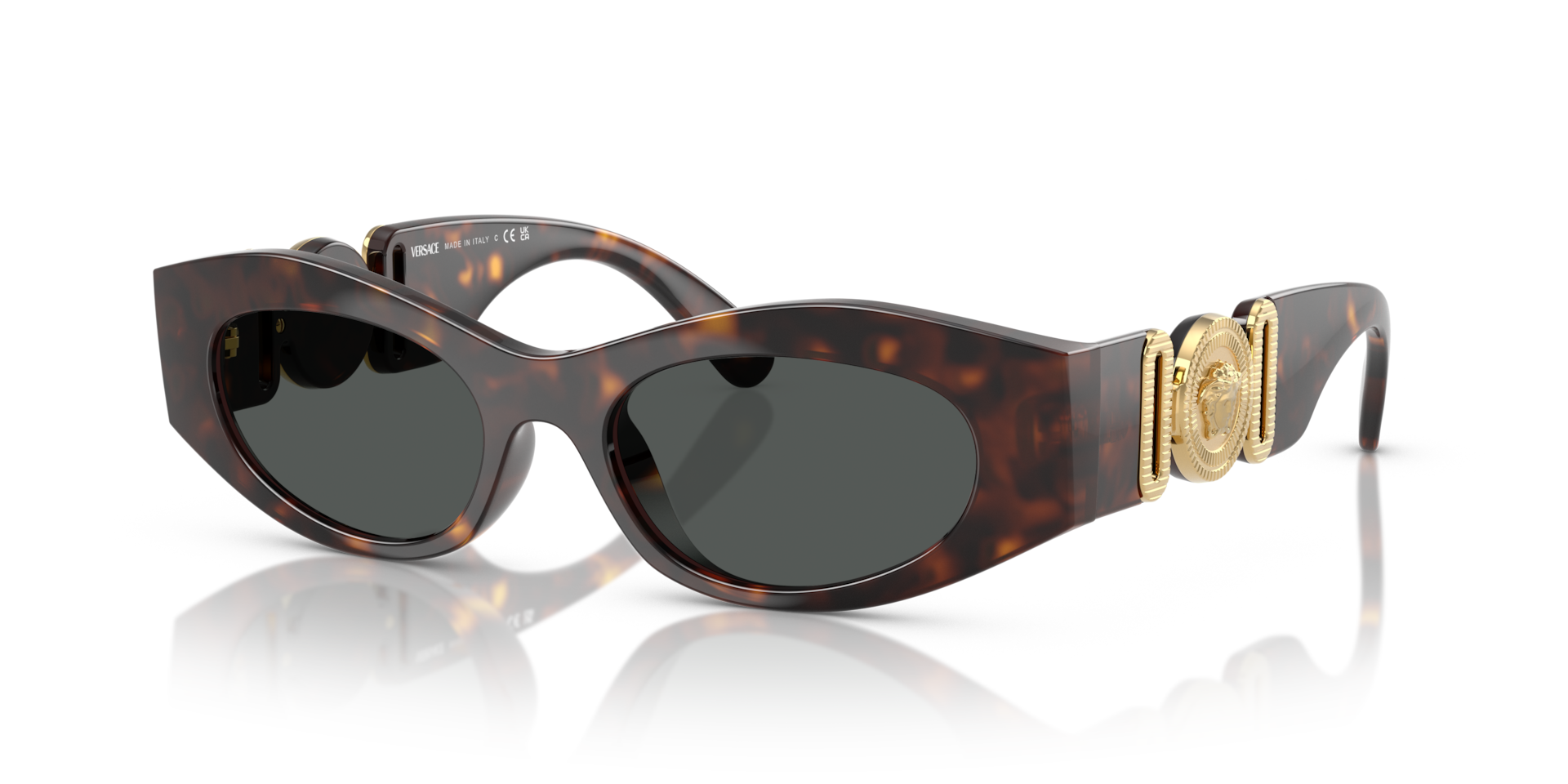 Versace VE4480U L (51 - 18) with Grey lenses and Tortoise frame