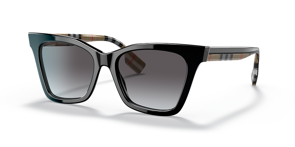 Burberry Elsa L (53 - 17) with Grey lenses and Black frame