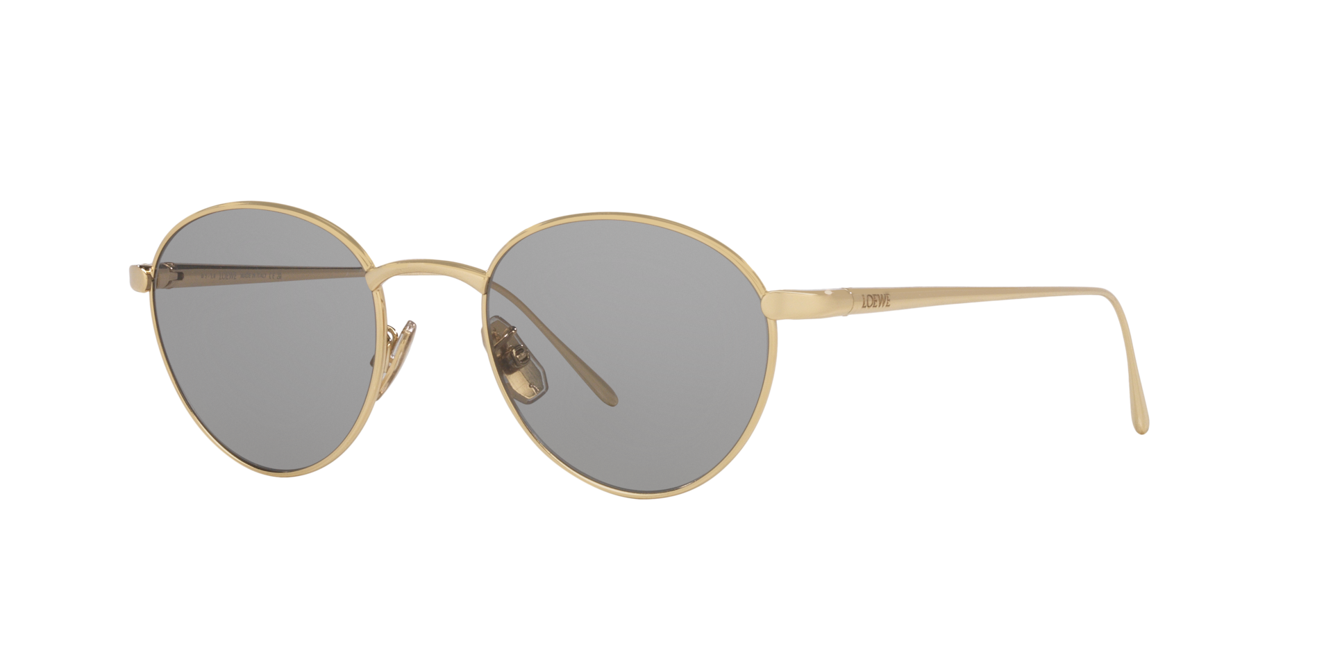 Loewe Homme Sunglass Lw40152U - Couleur du Monture Or Couleur de Lentille Gris 273 €