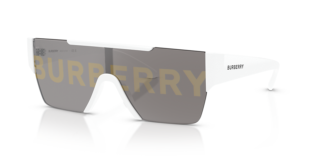 Burberry BE4291 L (0 - 138) with Grey lenses and White frame