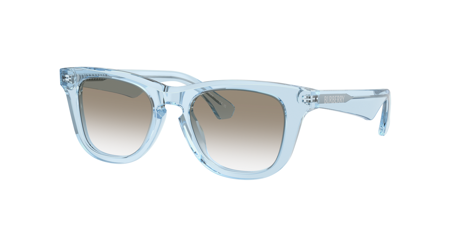 Burberry Blue Kid Jb4002 42158E Sunglasses Acetate Squared Normal Nuanced - Image 2