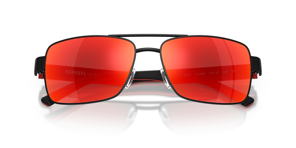 Scuderia Ferrari FZ5005 XXL (59 - 16) with Red lenses and Black
