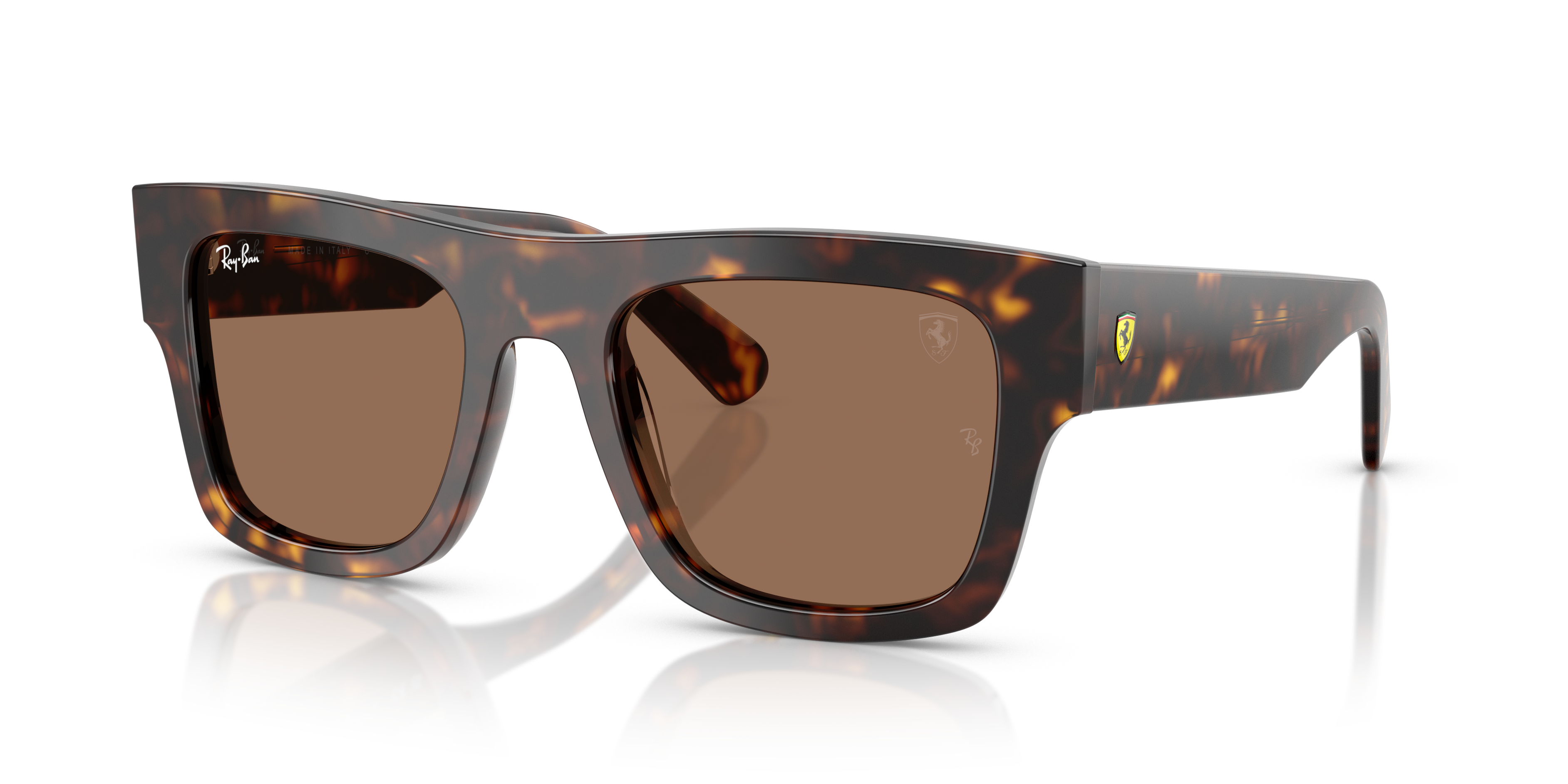 Ray-Ban RB2217M Scuderia Ferrari Collection L (53 - 21) with Brown