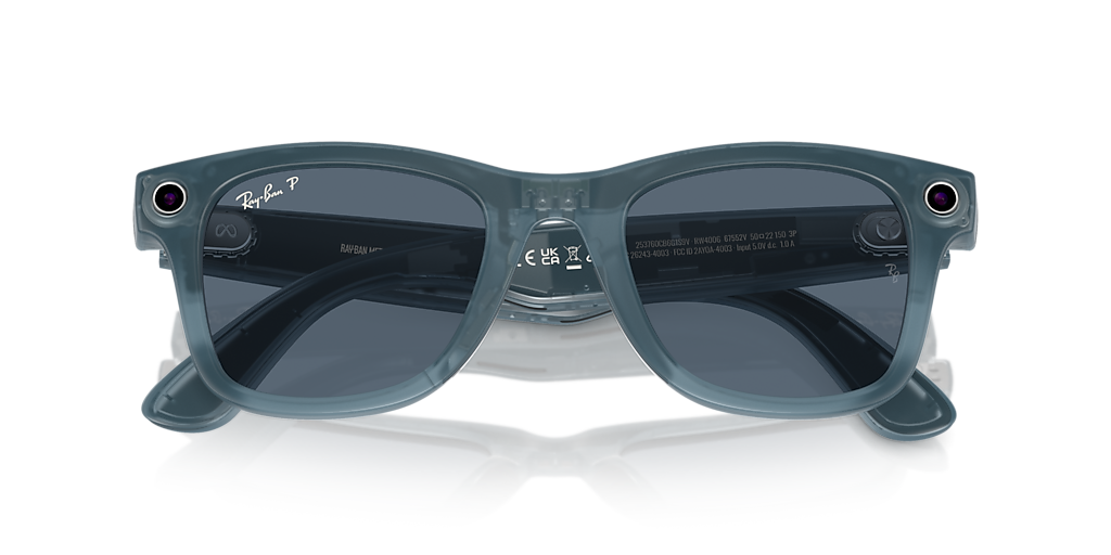 Ray-Ban | Meta (Gen 1) Ray-Ban Meta Wayfarer M (50 - 22) with Blue
