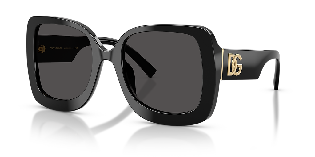 Dolce&Gabbana DG4513 L (55 - 21) with Grey lenses and Black frame