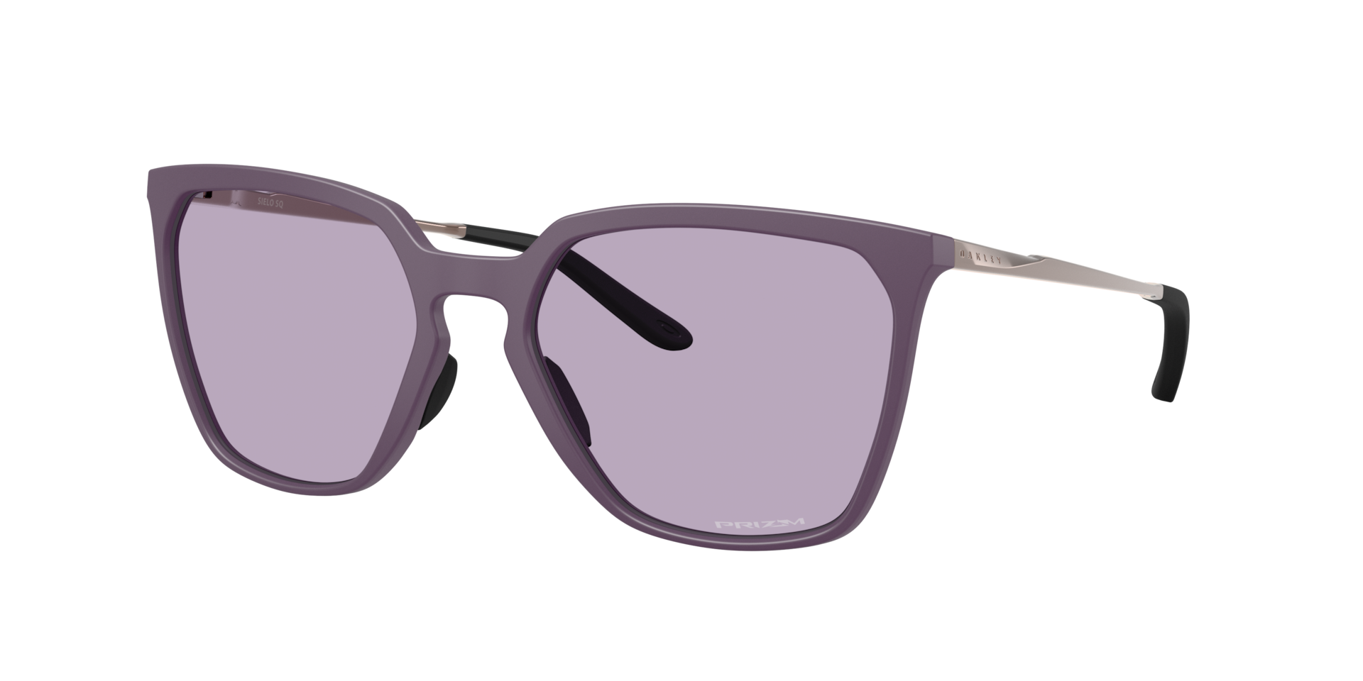 Oakley Woman Sunglass Sielo SQ Obscura Collection Frame color Matte Aubergine Lens color Prizm Slate