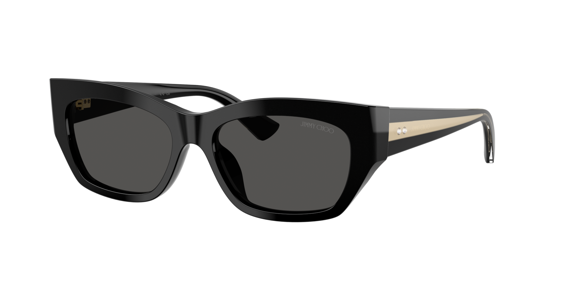 Jimmy Choo Woman Sunglass JC5071BU -  Frame color: Black, Lens color: Dark Grey