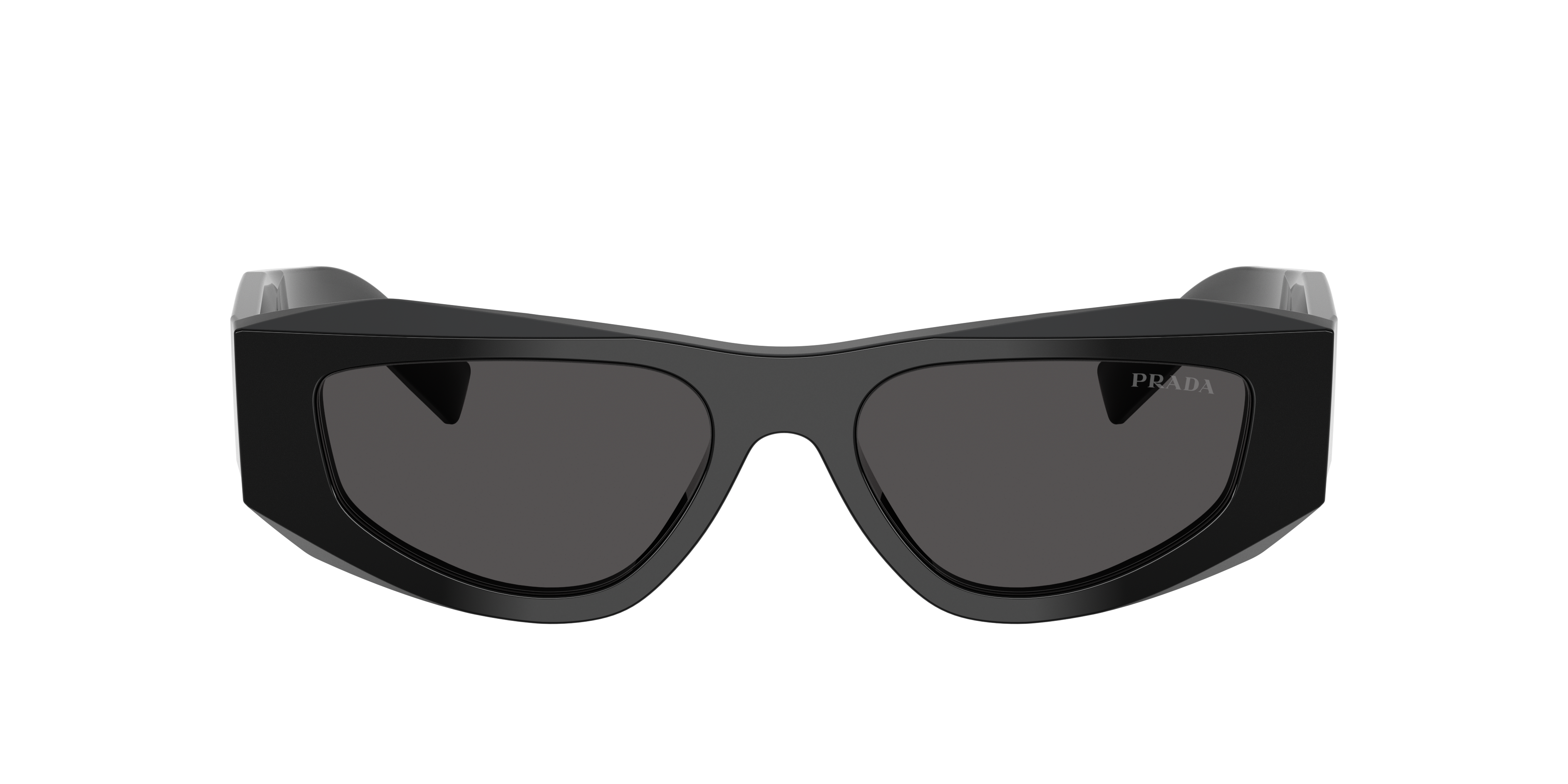 Prada PR B19S M (52 - 17) with Grey lenses and Black frame