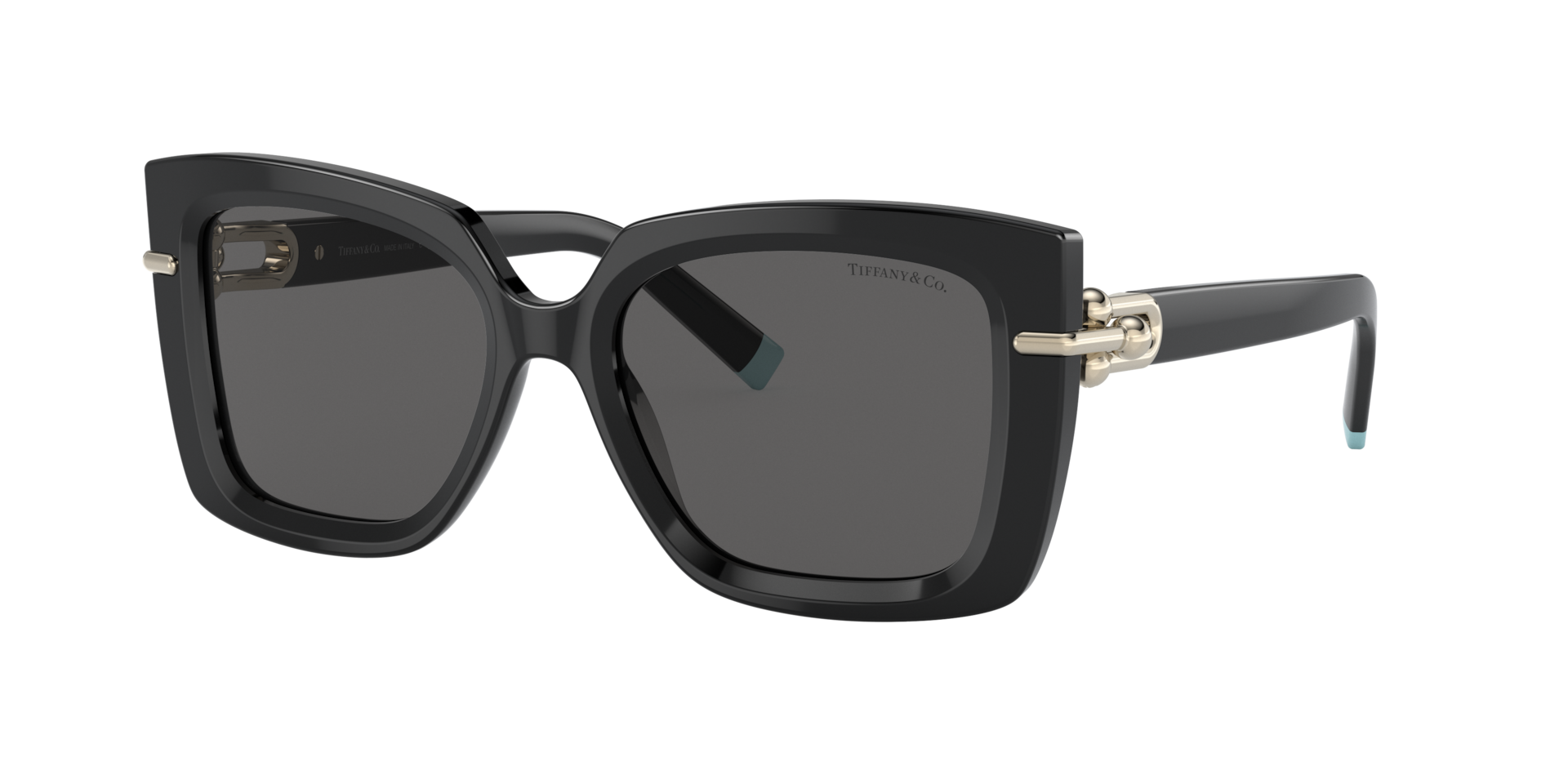 Tiffany & Co. Woman Sunglass TF4199 -  Frame color: Black, Lens color: Dark Grey