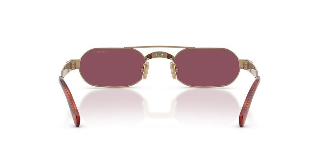 Miu Miu MU B52S L (52 - 21) with Violet lenses and Copper frame