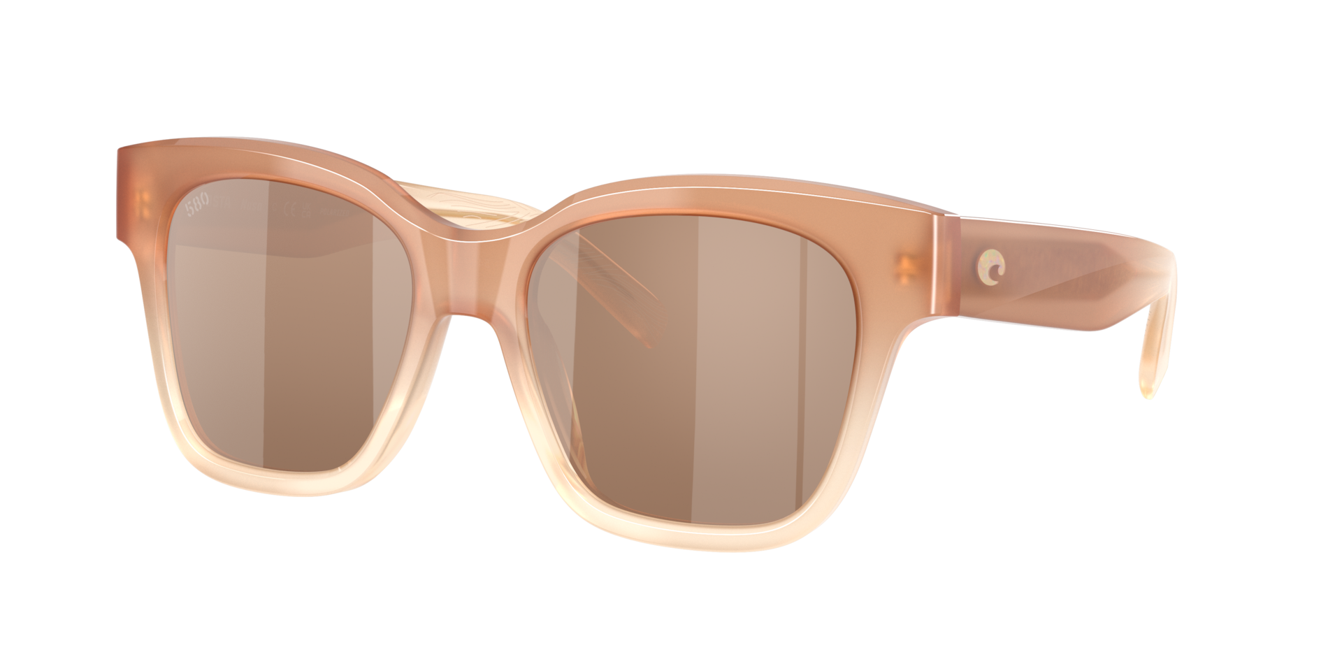 Costa Femme Sunglass Nusa - Couleur du Monture Banc de sable Couleur de Lentille Miroir Argent et cuivre 123 €