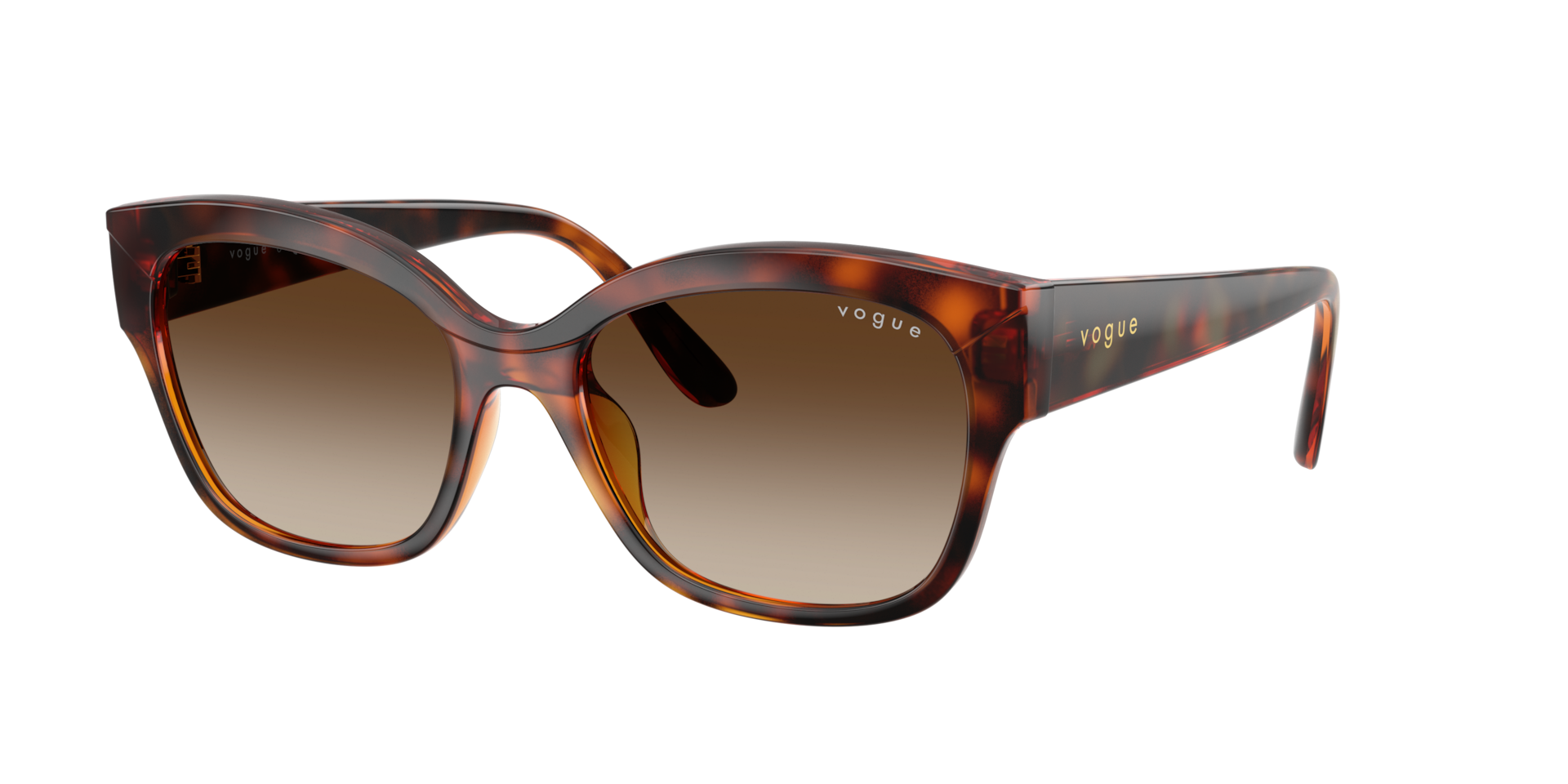 Vogue Eyewear Woman Sunglass VO5638SU -  Frame color: Dark Havana, Lens color: Brown Gradient