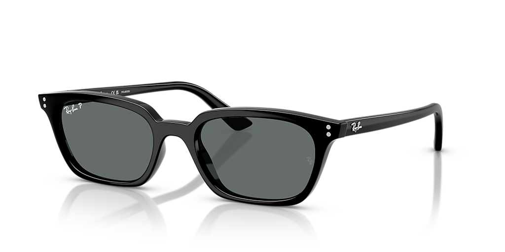 Ray-Ban Zaya Bio-Based M (52 - 19) with Grey lenses and Black