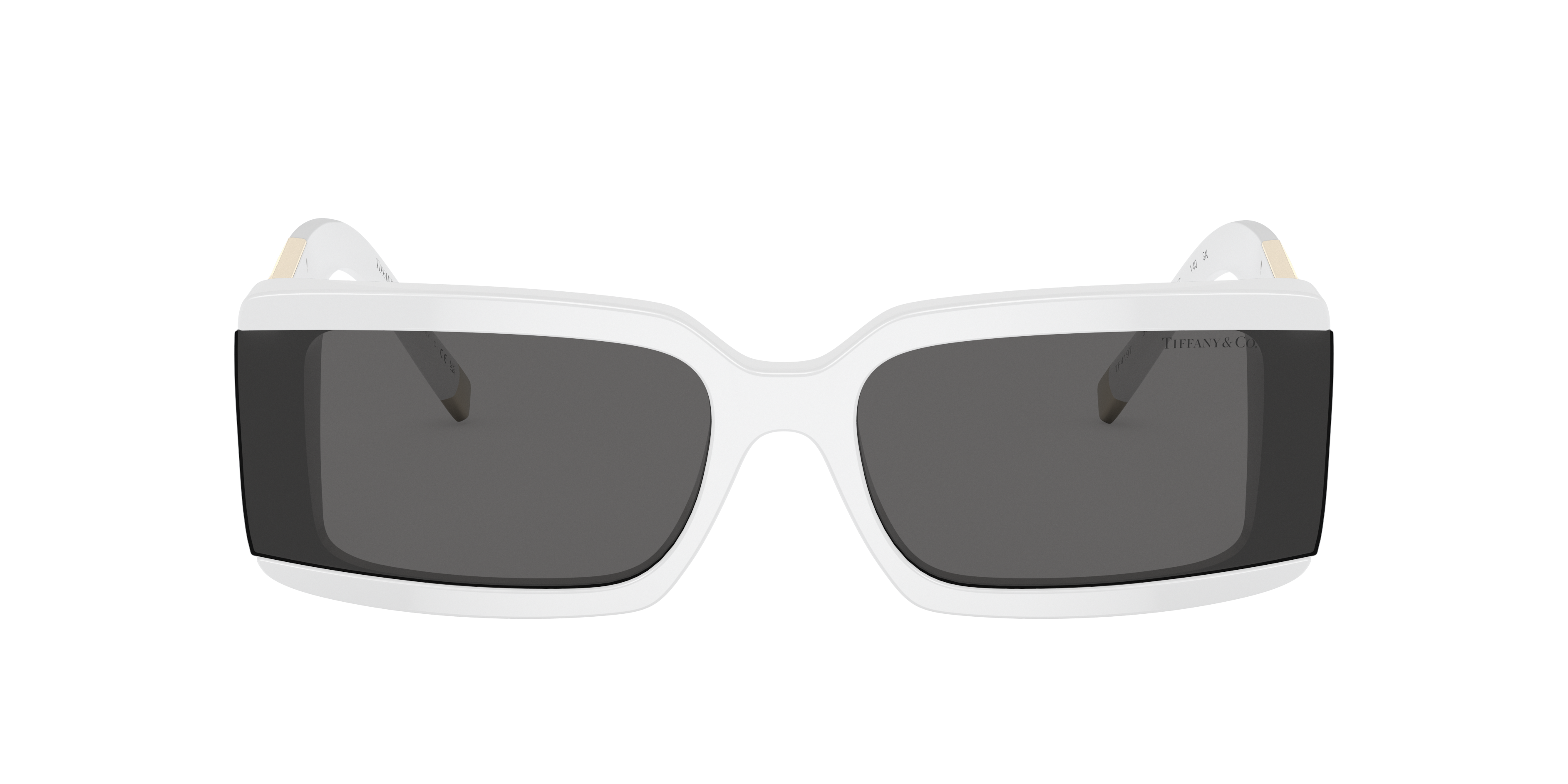 Tiffany & Co. TF4197 S (62 - 17) with Grey lenses and White frame