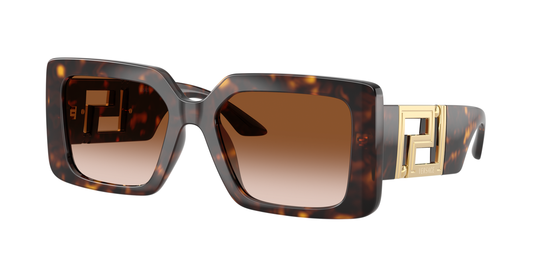 Versace , Havana Sunglasses Brown Gradient lenses, VE4505U 108/13, Mojo Glasses - Image 5