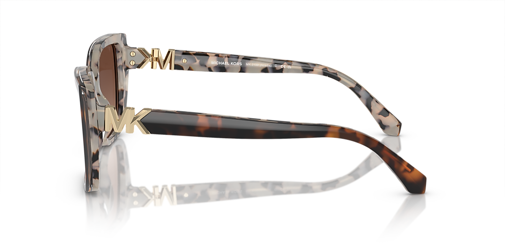Michael Kors Acadia XL (55 - 17) with Brown lenses and Tortoise