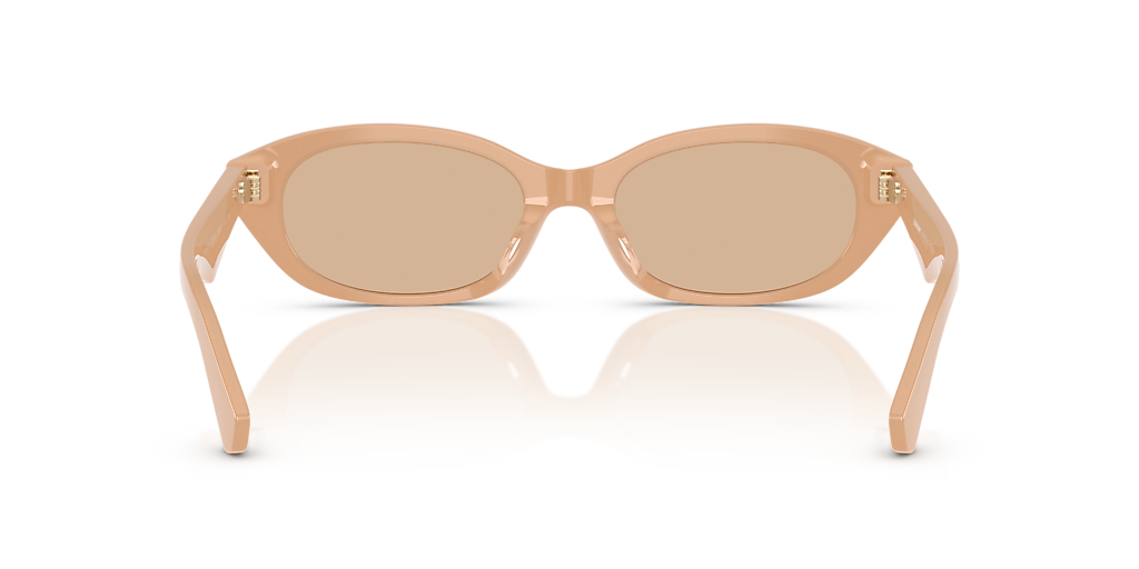 Burberry BE4447D XL (55 - 19) with Brown lenses and Beige frame