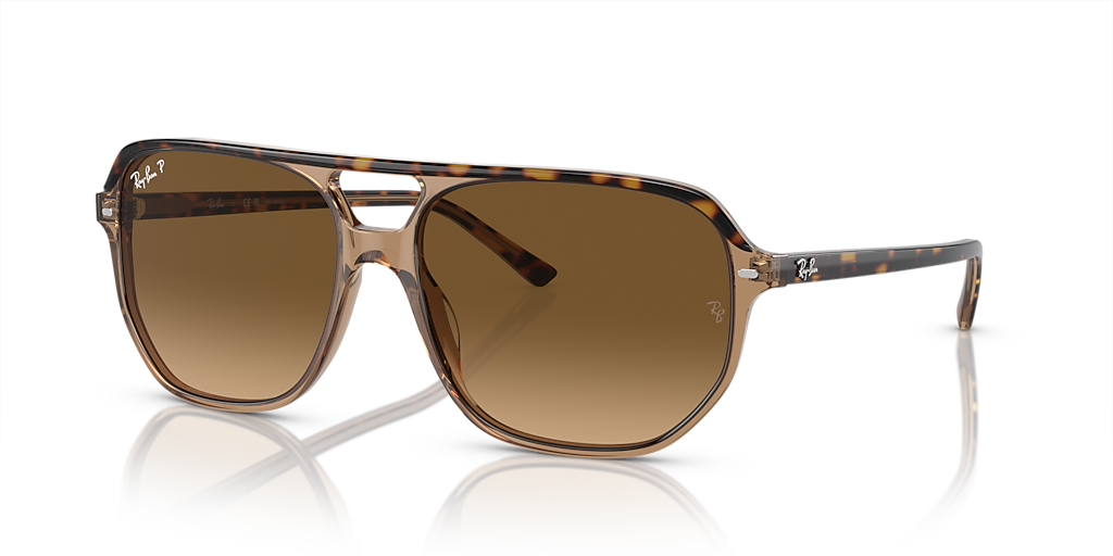 Ray-Ban Bill One XL (60 - 16) with Brown lenses and Tortoise frame