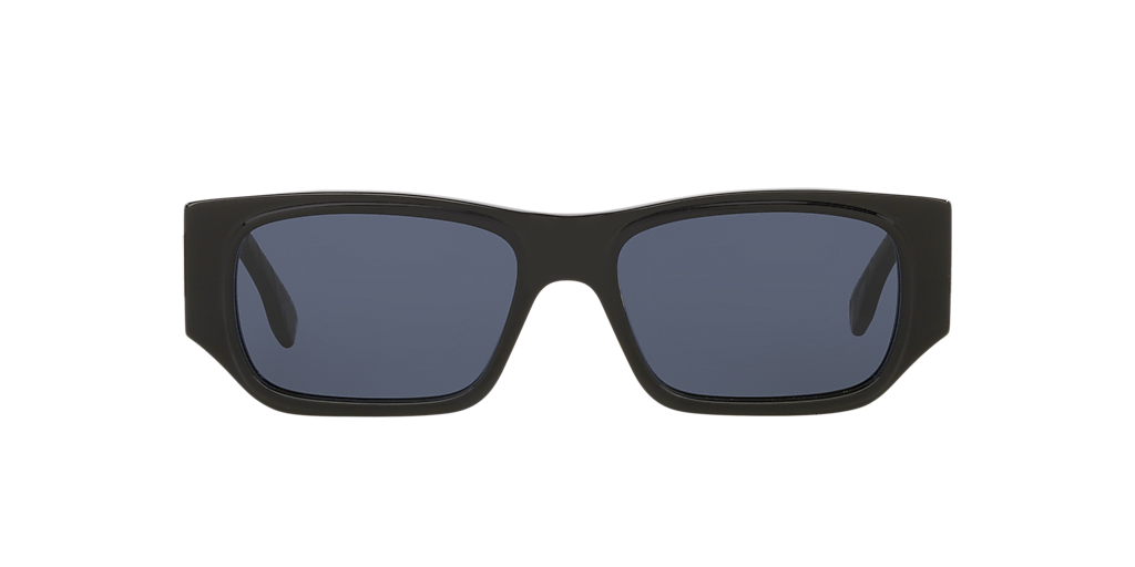 FENDI フェンディ サングラス ブラック アイウェア 56□17 145 FE40144F Fendi Fe40144I S (54 - 17) with Blue lenses and Black frame