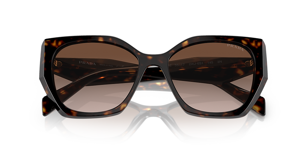 Prada PR 19ZS M (55 - 17) with Brown lenses and Tortoise frame