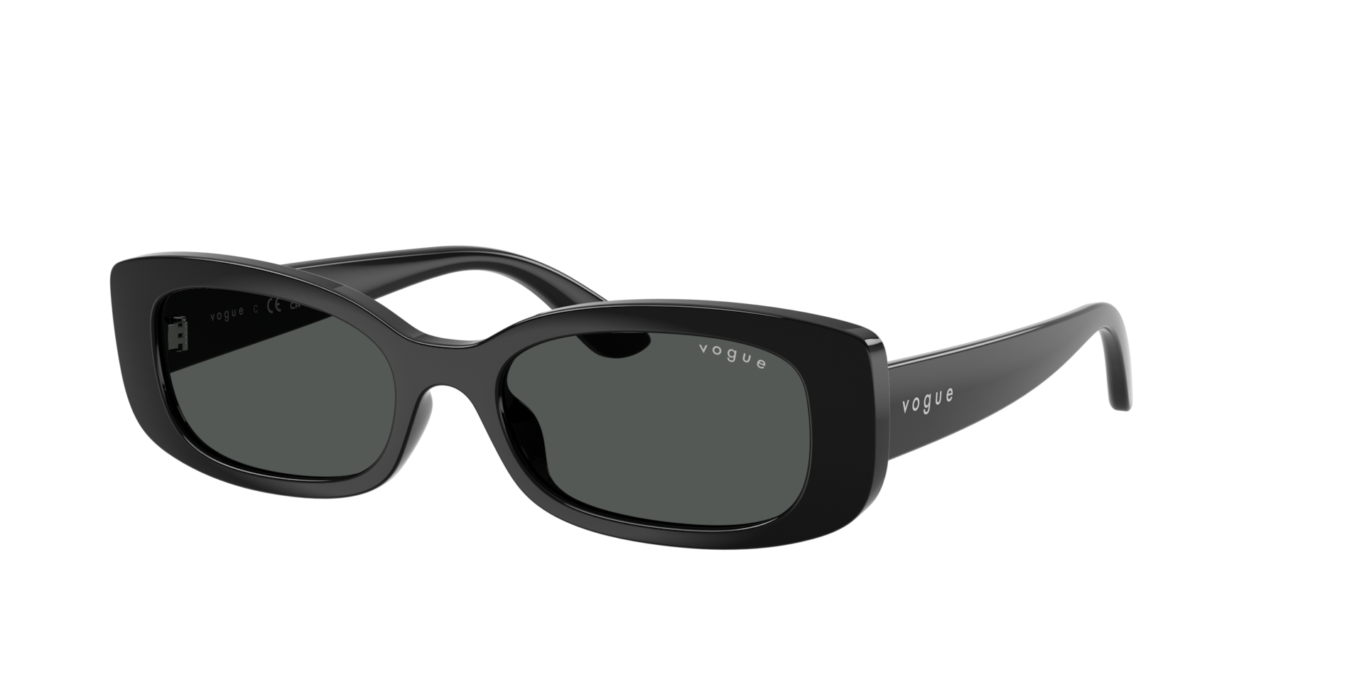 Vogue Eyewear Unisex Sunglass VJ2031 -  Frame color: Black, Lens color: Dark Grey