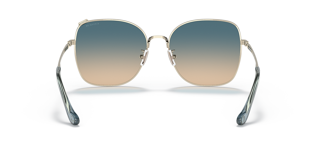 Coach C7997 XL (57 - 17) with Blue lenses and Gold frame