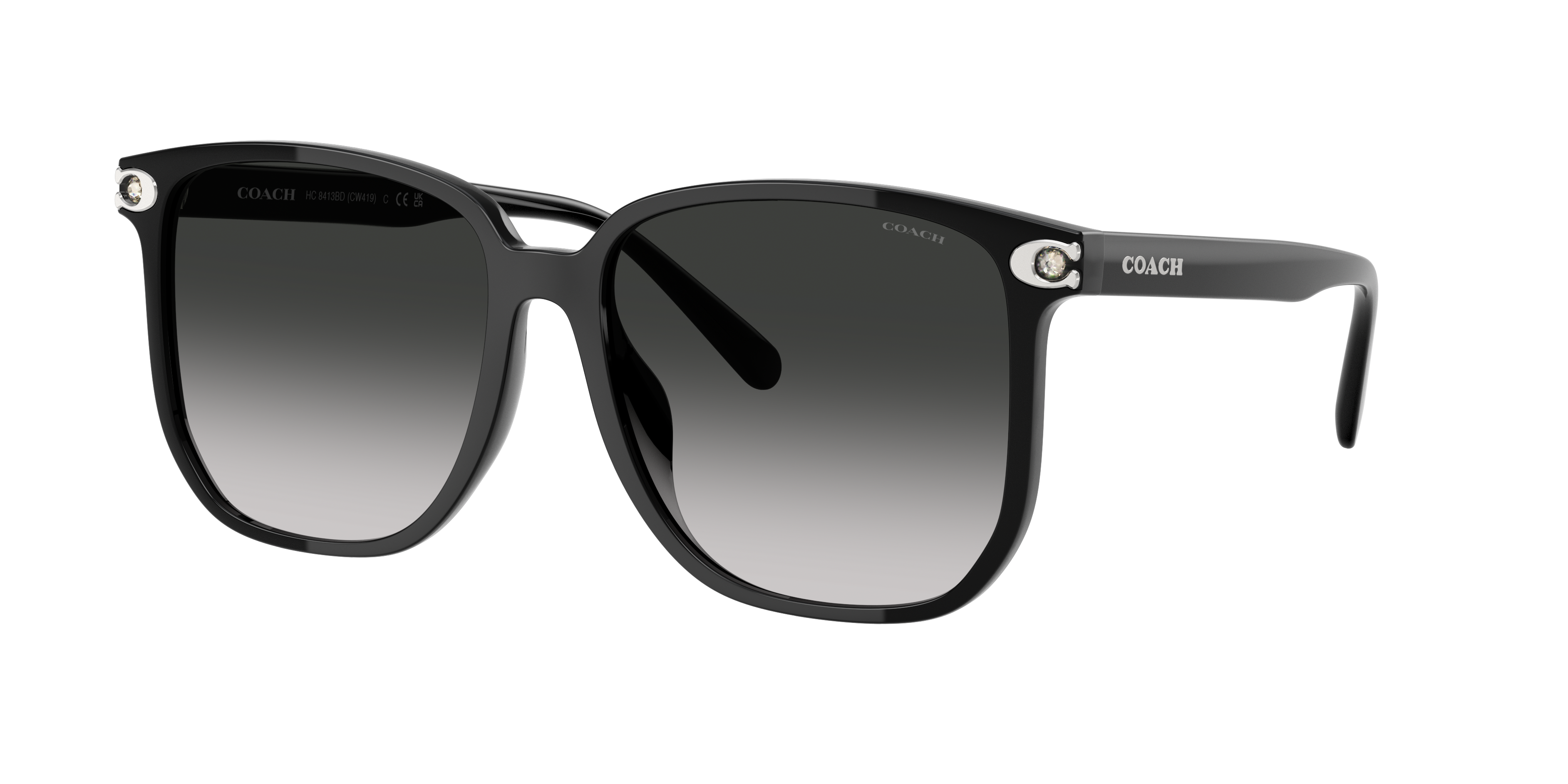 Coach CW419 XL (58 - 16) with Grey lenses and Black frame