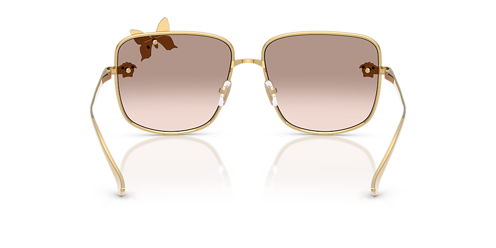 Versace VE2282 XL (59 - 15) with Brown lenses and Gold frame