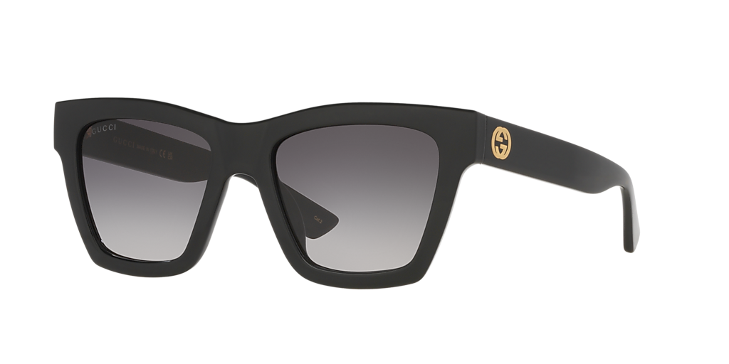 Gucci GG1714S M (54 - 19) with Grey lenses and Black frame