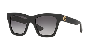 Gucci GG0636SK M (56 - 17) with Brown lenses and Tortoise frame