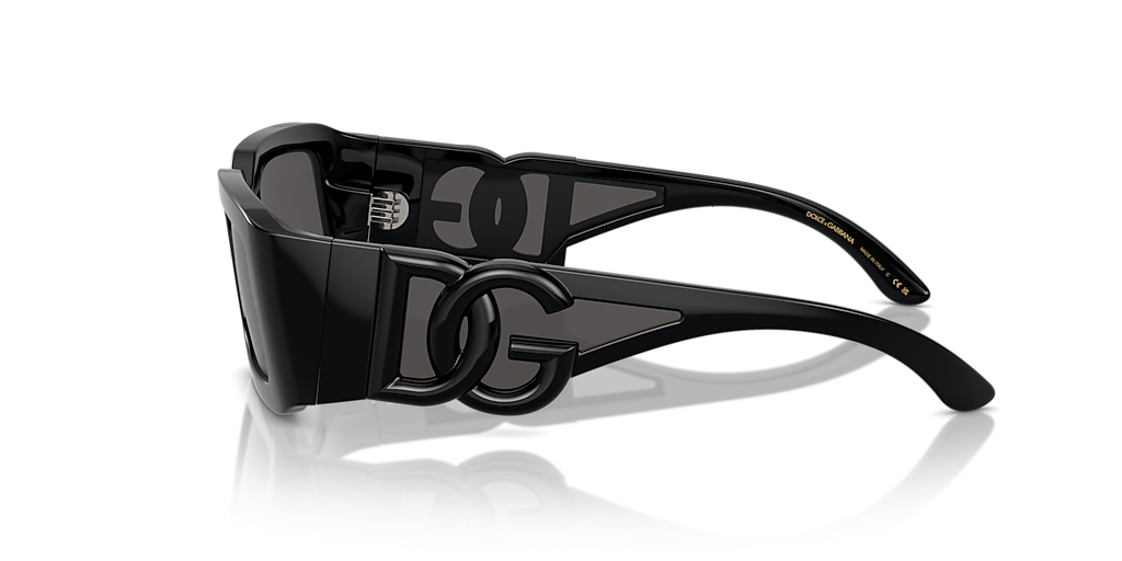 Dolce&Gabbana DG6197 S (53 - 17) with Grey lenses and Black frame