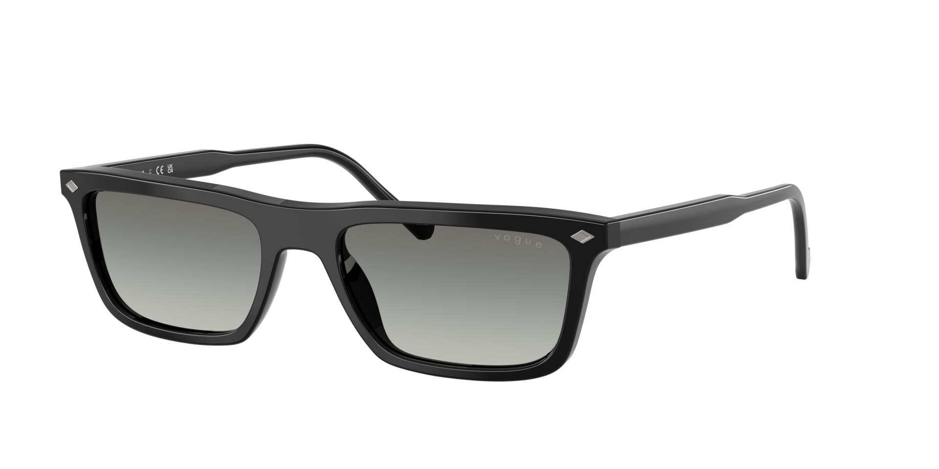 Vogue Eyewear Man Sunglass VO5687S -  Frame color: Black, Lens color: Gradient Grey