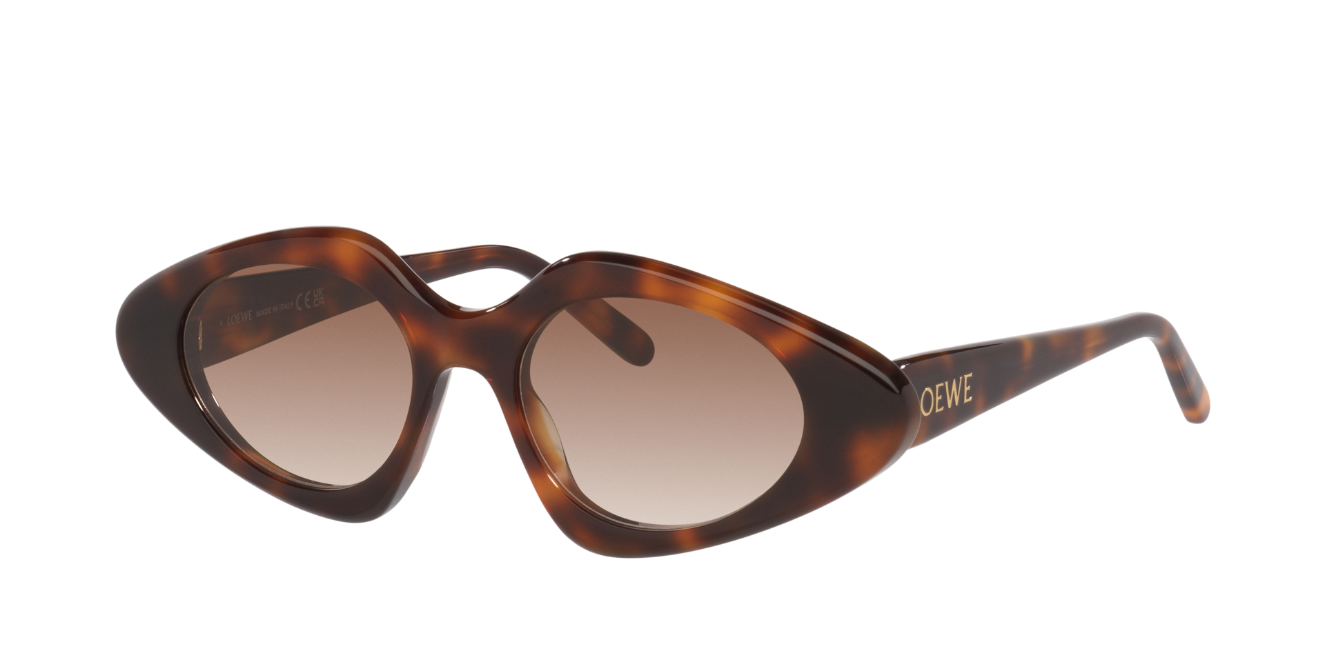 Loewe Femme Sunglass Slim Lw40185I - Couleur du Monture caille Couleur de Lentille Dgrad marron 290 €