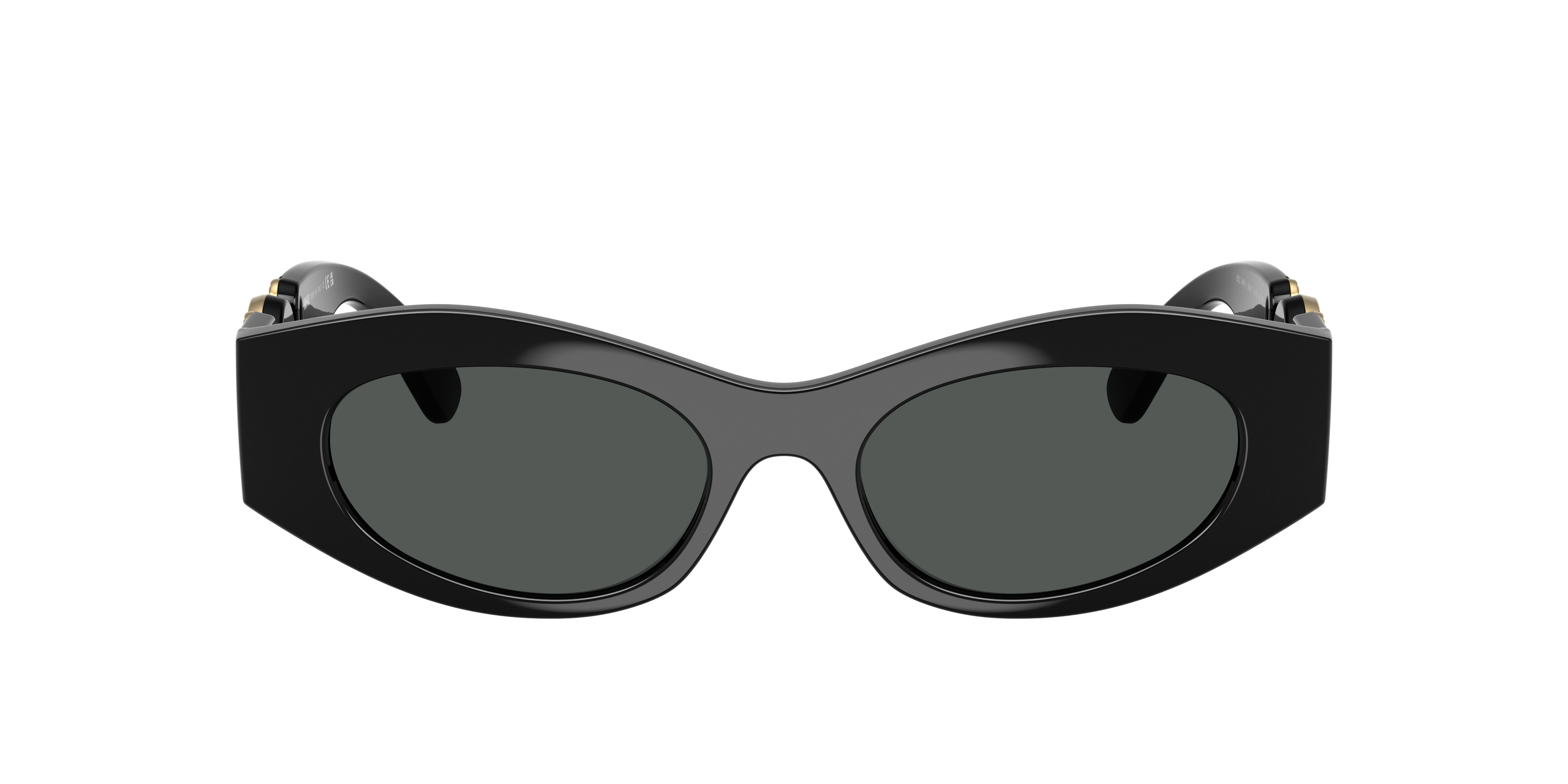 Versace VE4480U L (51 - 18) with Grey lenses and Black frame