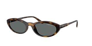 Vogue Eyewear VO5666S M (53 - 19) with Grey lenses and Beige frame
