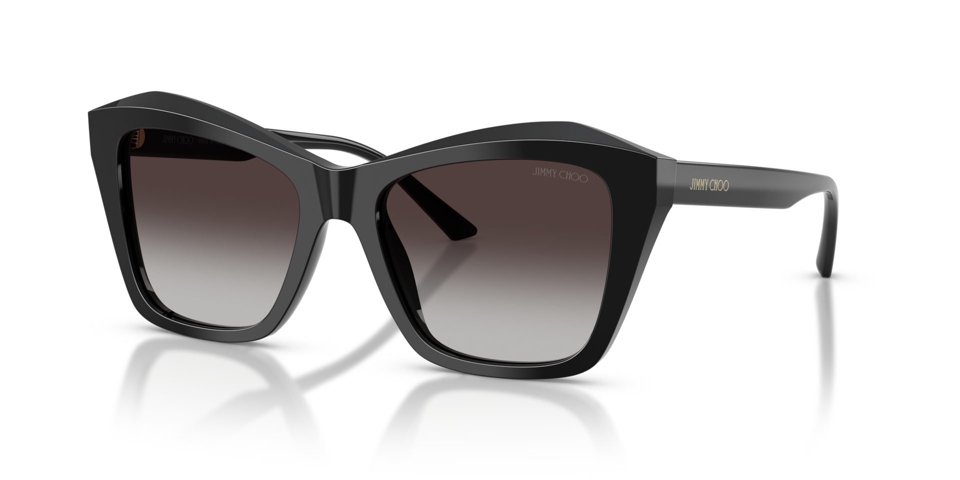 Jimmy Choo JC5076 L (54 - 18) with Grey lenses and Black frame