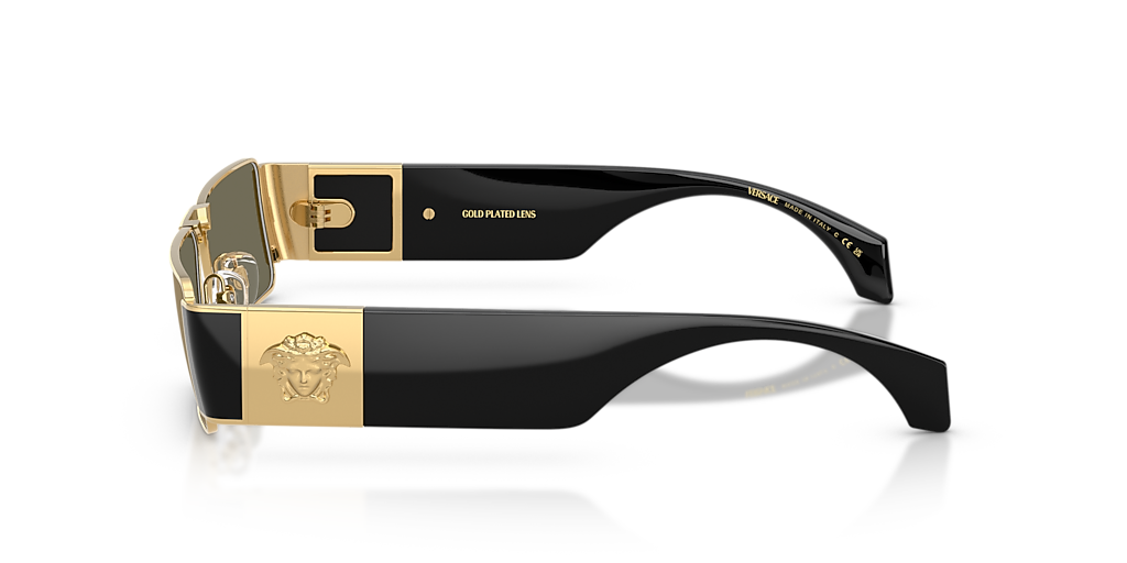 Versace VE2286 M (57 - 14) with Yellow lenses and Gold frame
