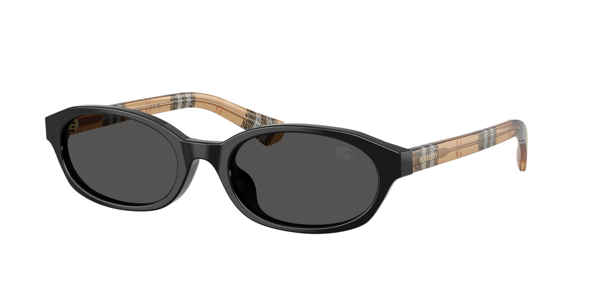 Burberry , Sunglasses, Unisex, Black, 56 Mm, Be4447d Sunglasses - Image 3