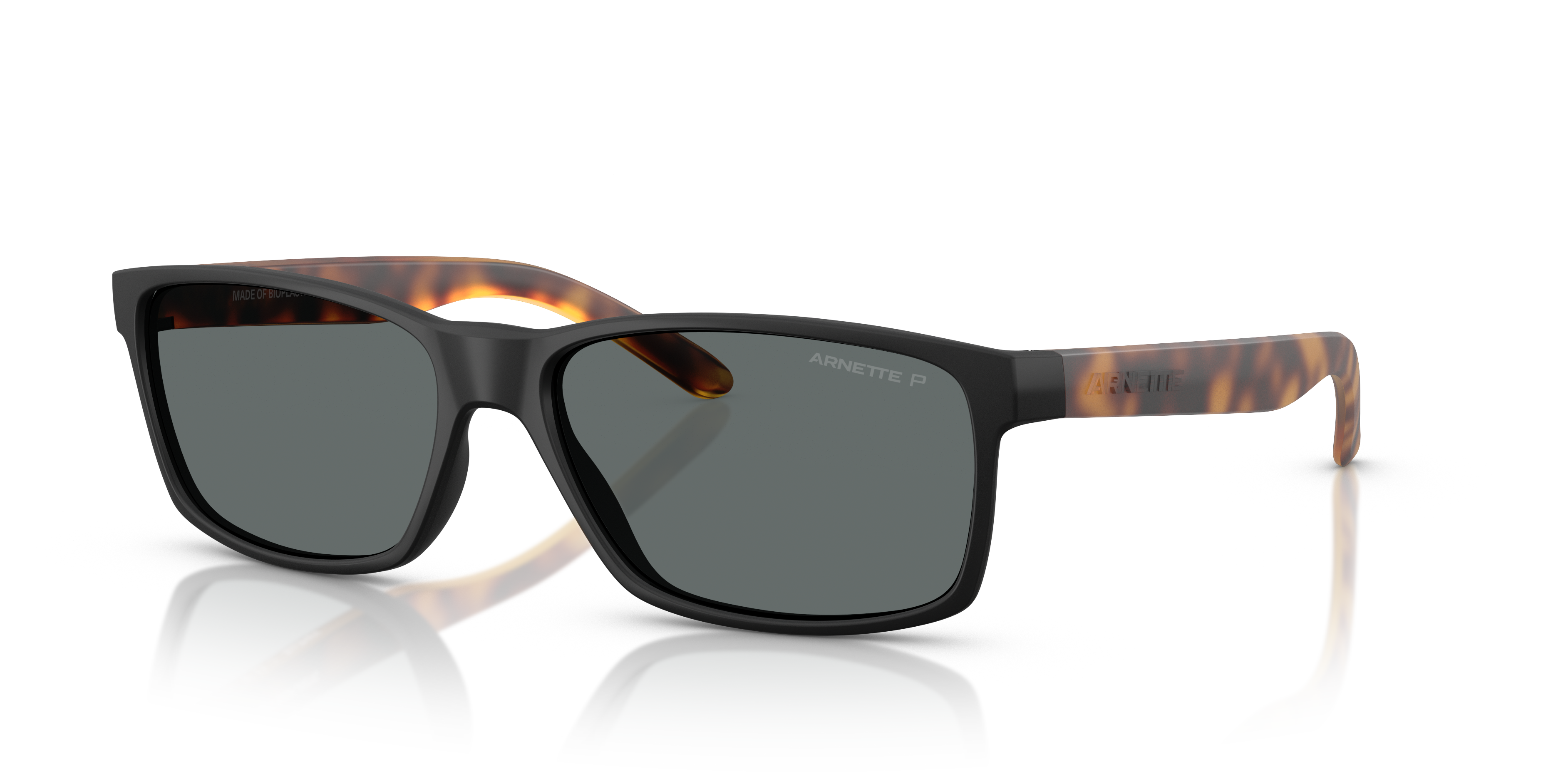 Arnette Slickster XL (58 - 16) with Grey lenses and Black frame