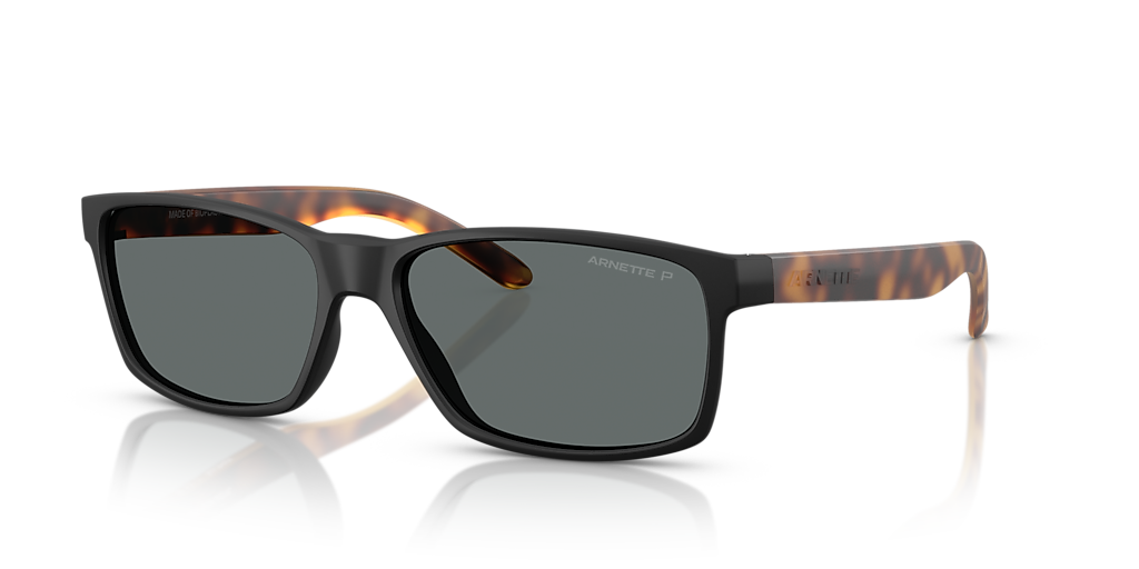 Arnette Slickster XL (58 - 16) with Grey lenses and Black frame