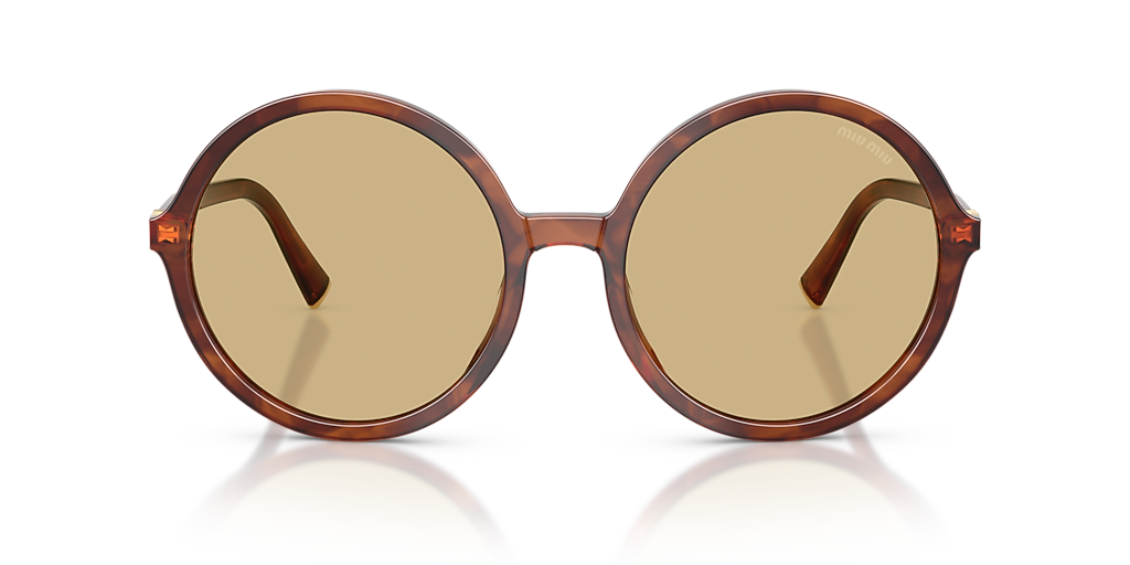 Miu Miu MU B02S XL (59 - 20) with Yellow lenses and Brown  display picture 1