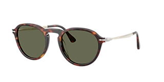 Persol PO3264S L (50 - 22) with Blue lenses and Brown frame