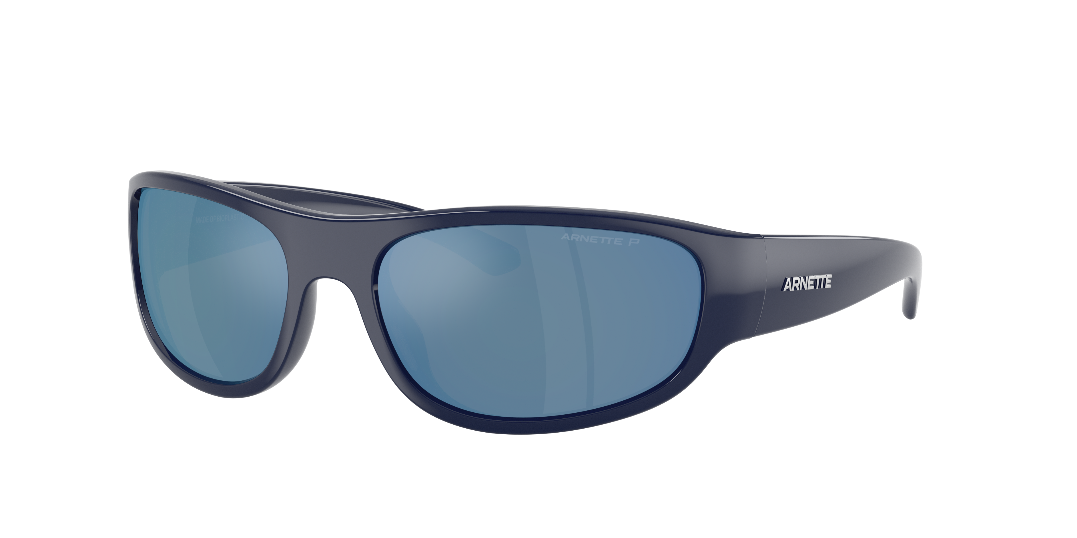 Arnette Man Sunglass Gondo -  Frame color: Blue, Lens color: Dark Grey Mirror Water Polarized