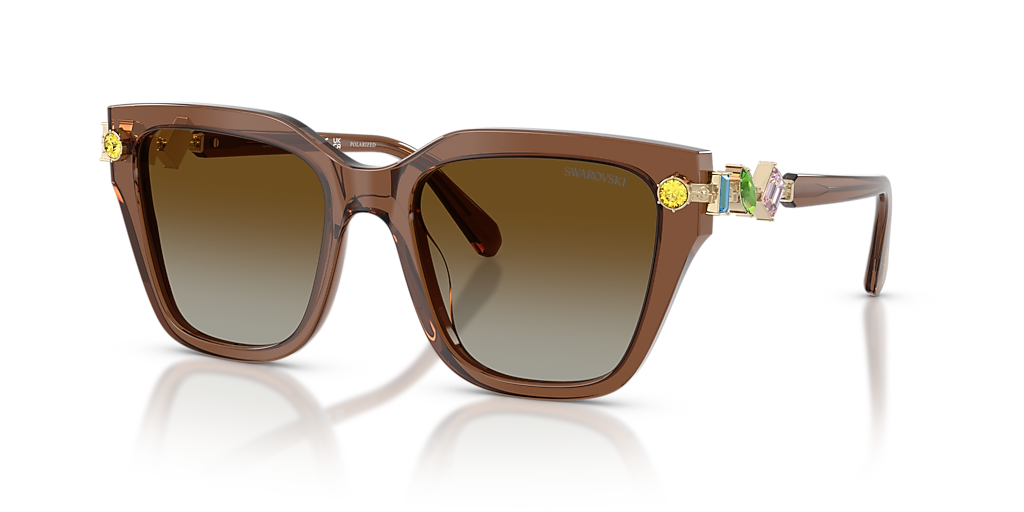 Swarovski SK6041 XL (53 - 19) with Brown lenses and Brown frame