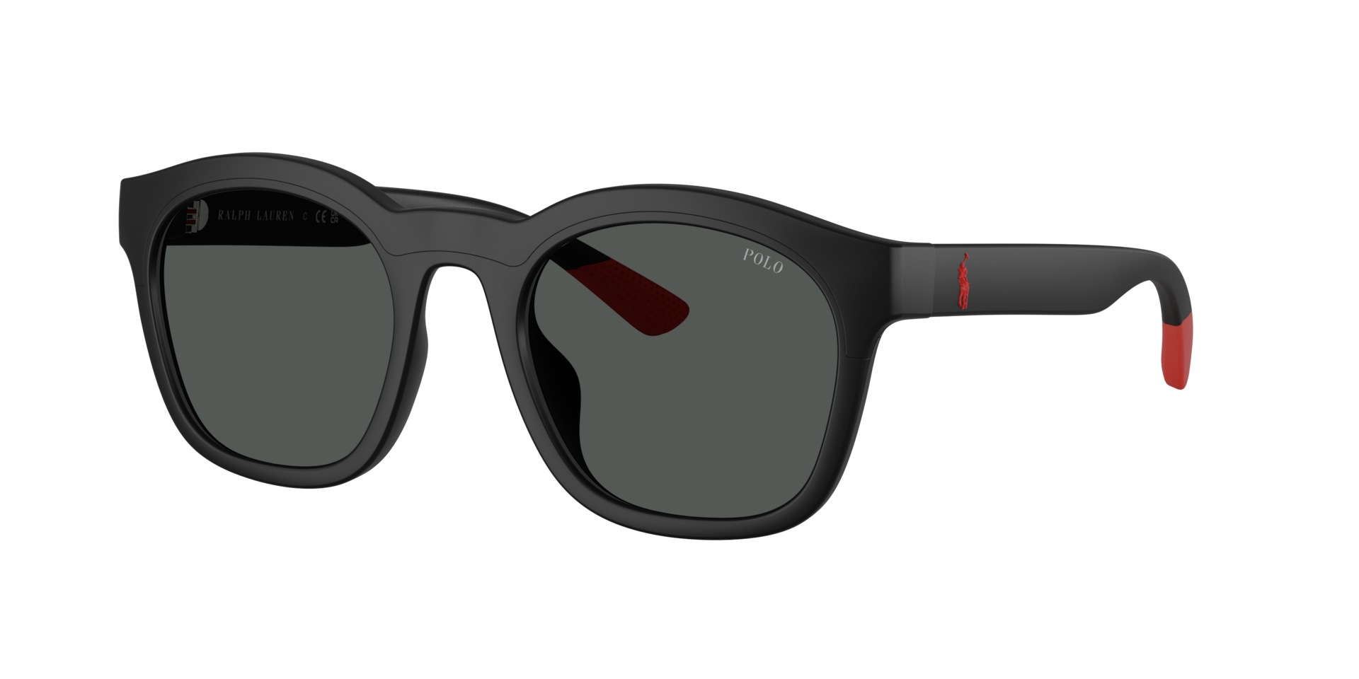 Polo Ralph Lauren Man Sunglass PH4243U -  Frame color: Matte Black, Lens color: Dark Grey